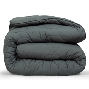 Dekbed 2 in 1 - Wasbaar dekbed zonder overtrek - 240x200 - antraciet