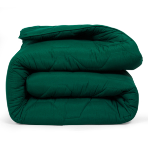Dekbed 2 in 1 - Wasbaar dekbed zonder overtrek - 240x200 - donker groen