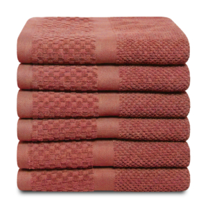 Handdoek Soft Popcorn – 6 stuks – 50×90 – roze